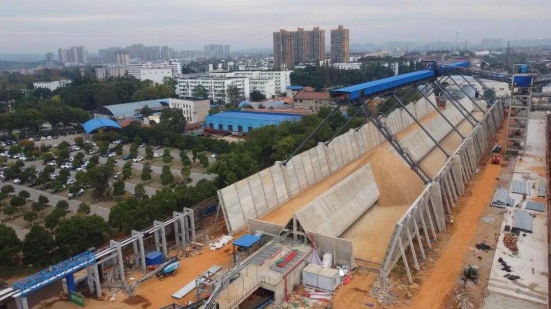 喜报！岳阳林纸化机浆木片储运技改总承包项目投料成功